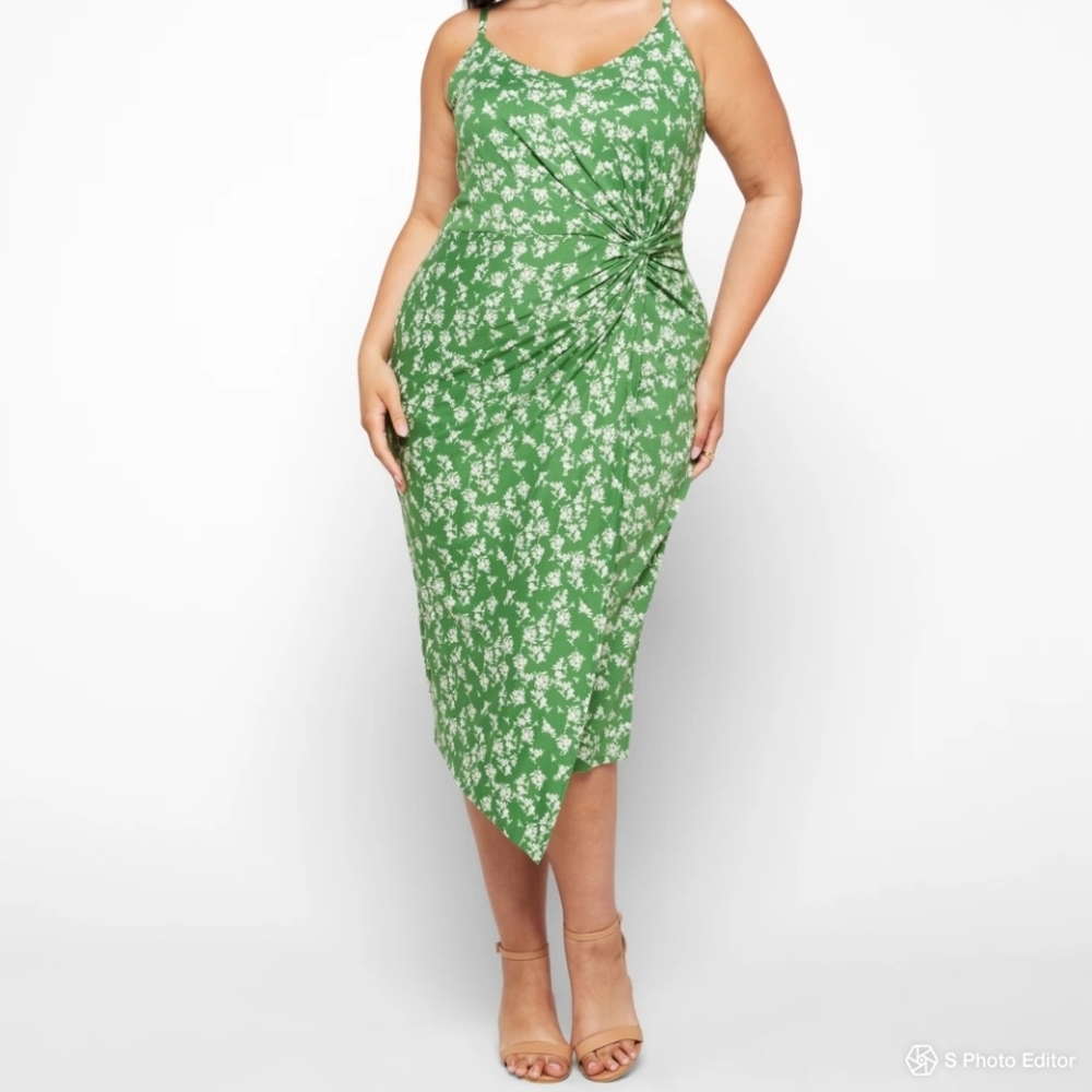 Vivienne Knit Fitted Midi Dress